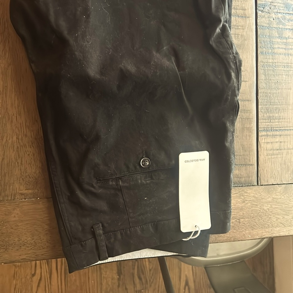 Ahaselected men’s black pants, brand new and never worn